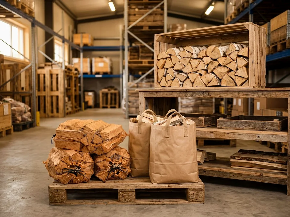 Берёзовые дрова в сетках 40 л в Люберцах